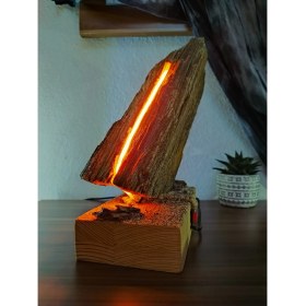 Resim Mu Art N Craft Gneıss Kaya Aydınlatmalı Elyapımı Ev Dekoru 