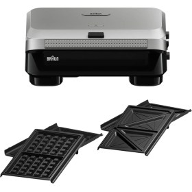 Resim Allians Pratik ve Şık 5 Dilimli Gümüş Tost Makinesi, Lezzetli Anlar Için 