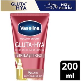 Resim Vaseline Gluta-hya Serum Etkili Vücut Losyonu Sıkılaştırıcı 200 Ml 