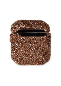 Resim Mepa Airpods 2 2.nesil Mira Taşlı Kılıf - Rose Gold Najmaddin 