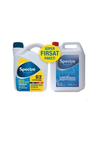 Resim Spectre Mavi Antifriz 3 Litre + Spectre Distile Saf Su 5 Litre 