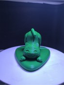 Resim goahead Sevimli Kedi Masa Üstü Telefon & Tablet Tutucu Stand Yeşil 