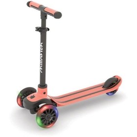 Resim Chillafish Scotti Glow 3 Tekerlekli Işıklı Scooter - Flamingo Açık Pembe 
