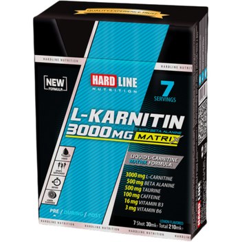 L-Karnitin Matrix 3000 Mg 7 Adet (30 Ml)