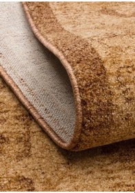 Resim Eko Halı Shıraz Shr 01 Beige Vintage Tarzlı Yumuşak Dokulu Modern Makine Halısı Bej Kahve 