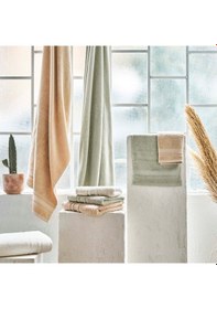 Resim Linens Soft Pamuk 30x45 Cm El Havlusu Ekru 