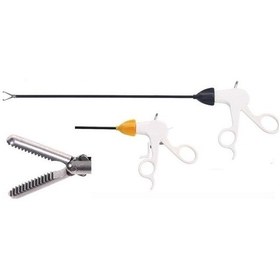 Resim Laparoskopik Tek Kullanımlık Blunt Kavrama Forsepsi Künt Travma Eğitim Materyali El Aleti 