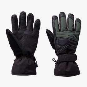 Resim McKinley Morello Erkek Siyah-Yeşil Kayak Eldiveni 