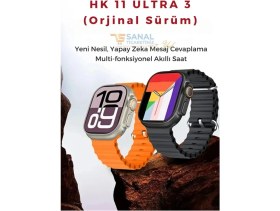 Resim Leerfei Watch 11 Hk Ultra 3 Akıllı Saat (Orjinal Sürüm) 