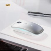 Resim İklimStore İNPHİC M5 Kablosuz Fare Şarj Edilebilir Sessiz Kullanım 2.4G Işıklı USB Mouse - Mi7476-9849 