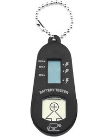 Resim Siyah-üniversal İşitme Cihazı Pili Test Pil Test Cihazı Dijital Ölçüm Cihazı Lcd Ekran Düğme Pili 