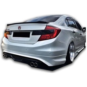 Resim Honda Civic Fb7 2012-2016 Anatomik Yarasa Spoiler Plastik N11.1411 