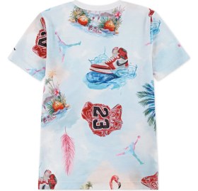Resim Nike Jordan Jdb Jordan Flamıngo Aop Ss Tee Erkek Çocuk Tişört 