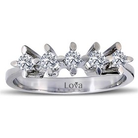 Resim Lova G Renk 0,30 Karat Pırlanta Beştaş Yüzük - 1070067 