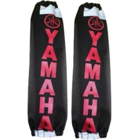Resim Gogomoto Yamaha Uyumlu Kırmızı (29 x 7 Cm) Amortisör Kılıfı 