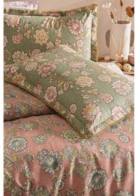 Resim Puffy Ramos Tek Kişilik Nevresim Takımı - Kiremit Turuncu 