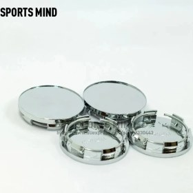 Resim Xiyu Shop Gümüş Tarzı 4pcslot Evrensel Araba Tekerleği Merkezi Hub Kapakları Yok Logo Araba Tekerleği Toz Geçirmez Araba Tekerlek Süslemeleri Kapakları (Yurt Dışından) 