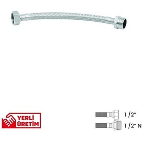 Resim Bağlantı Hortumu 1/2'1/2 N 30 Cm 