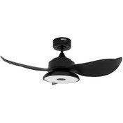 Resim Alsanfan Melodi Siyah Bluetooth Hoparlörlü RGB LED Aydınlatmalı 91CM Tavan Vantilatörü 