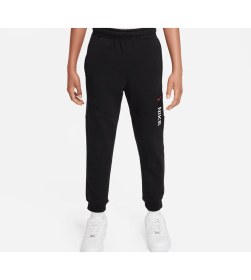 Resim Nike Sportswear Hybrid Çocuk Siyah Eşofman Altı 
