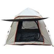 Resim DFT 3 Kişilik 2x2x1.45 M Bej Otomatik Kamp Çadırı 