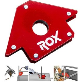Resim Rox 0072 Manyetik Açılı Kaynak Tutucu Mıknatıs Gönye 22 Kg 