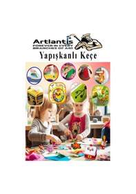 Resim Fuşya Yapışkanlı Keçe 50x70 Cm 3 Adet 2.0 Mm Kendinden Yapışkanlı Renkli Hobi Keçesi Elişi Keçe Kumaşı Anasınıfı 