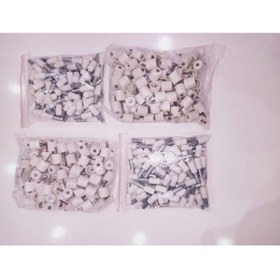 Resim İLKA PLASTİK Çivili Raf Pimi 200 Adet - Metal Başlı Raf Pimi 200 Adet 1. Kalite 