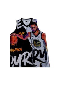 Resim Stephen Curry Basketbol Forma Mavi 