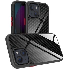 Resim Iphone Uyumlu 13 Gerçek Karbon Fiber Magsafe Manyetik Telefon Kılıfı 