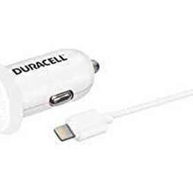 Resim Duracell 12V Usb Araç Şarj Adaptörü 1Mt. Lighting Kablo Dr5021W 