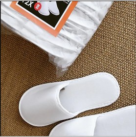 Resim Chochili Havlu Otel Terliği (24 ÇİFT) Kaymaz Taban 