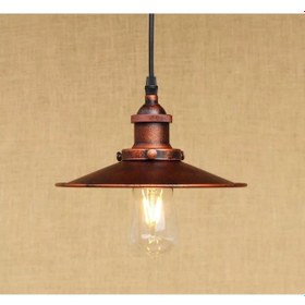 Resim Riolight Bakır Eskitme Tekli Sarkıt Çap: 22Cm (424747852) 