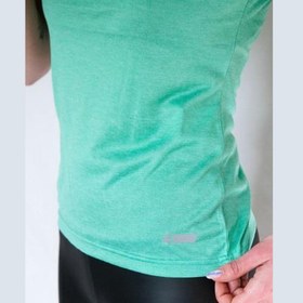 Resim Lotto Kadın Açık Yeşil Düz T-Shirt W1137 