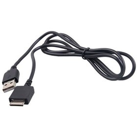 Resim Platoon Siyah Sony Walkman Mp3 Mp4 Data Şarj Kablosu Nw-nwz Serisi Usb Şarj 