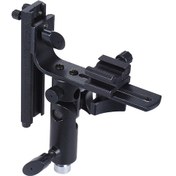 Resim Jeemson Bowens Bağlantılı L Şekilli Flaş Tutucu, Soğuk Ayaklı Raylı Tasarım, Işık Yoğunluğu Kontrolü Ve Serbest Açı Ayarlaması 