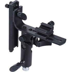 Resim Jeemson Bowens Bağlantılı L Şekilli Flaş Tutucu, Soğuk Ayaklı Raylı Tasarım, Işık Yoğunluğu Kontrolü Ve Serbest Açı Ayarlaması 