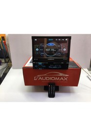 Resim Audiomax Mx-8803ml Indash Oto Teyp Gizli Ekran 7" Ful Hd Ekran Usb Sd Aux Bt Mıror 