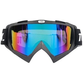 Resim Motocross Gözlükleri Tpu Reçine Rüzgar Geçirmez Uv Korumalı Gözlükler Motosiklet, Kayak, Arazi Bisikleti Bisiklet Gözlüğü Renkli Lens 