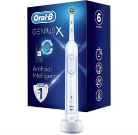 Resim Genius X Yapay Zeka Destekli Şarj Edilebilir Diş Fırçası Beyaz 