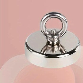 Resim Neodimyum Balıkçılık Mıknatısı - Tatlı ve Tuzlu Su Balıkçılığı İçin Merkez Delikli Ağır Hizmet Nadir Toprak Mıknatısı, Balık, Anahtar Geri Alma İçin Neodimyum Demir Çekirdek - Nehirler, Göller, Okyanuslar İçin Dayanıklı 