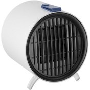 Resim Hfambition Ev Ofis Masaüstü Isıtıcı 110v Mini Taşınabilir Beyaz Isıtıcı Ayak Isıtma Fonksiyonu Amerikalı/tayvan Standartı 