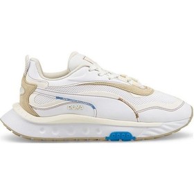 Resim Puma 38405001 B 13 001 Wild Rider Unfold Infuse Wns Kadın Spor Ayakkabı Krem 