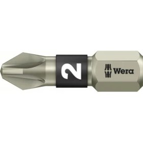 Resim Wera 3855/1 Paslanmaz Ts Pz 2x25mm Bits 05071021001 