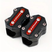 Resim Cloudstore Kırmızı Suzukı Vstrom Koruma Bumper Motorcycle Anti-fall Rubber Sleeve 