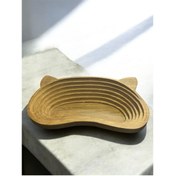 Resim Genel Markalar Evcil Hayvan Kulak Motifli Ahşap Yatak 