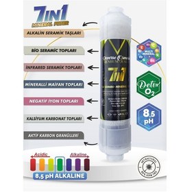 Resim Piksel Aqua 12 Aşamalı Alkali Pompalı Açık Kasa Su Arıtma Cihazı 