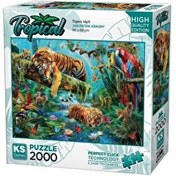 Resim Ks Games Tigers İdyll 2000 Parça Puzzle 