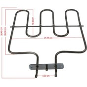 Resim Termikel Bhp6334b Uyumlu Fırın Alt Rezistansı 