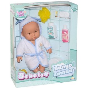 Resim 030031 Sunman. Bebelou Banyo Zamanı Bebek Seti. 35 Cm - 3 Yaş 